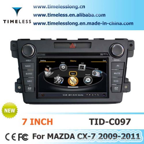 S100 Car Monitor for Mazda Cx-7 2009-2011 with GPS A8 Chipset 3 Zone Pop 3G/WiFi Bt 20 Dics Playing